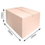 Karton klapowy F201 355x275x315mm 3W/B340g