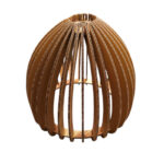 Tekturowa lampa wisząca klasyczna