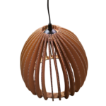 Tekturowa lampa wisząca klasyczna